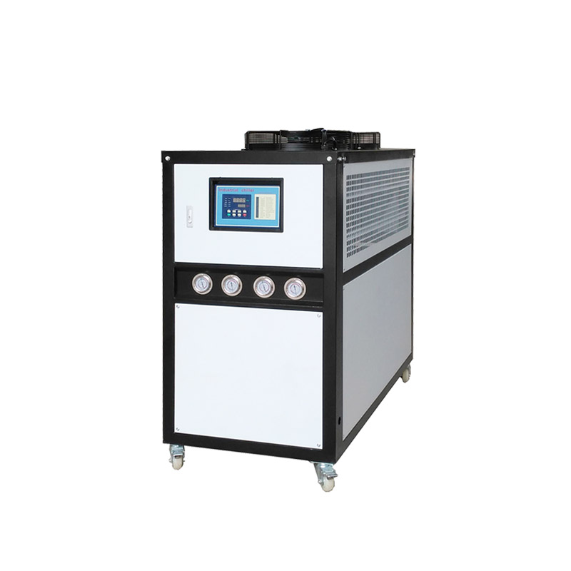 Chiller Bosca Aer-fhuaraithe Tionscail 3PH-200V-50HZ 8HP